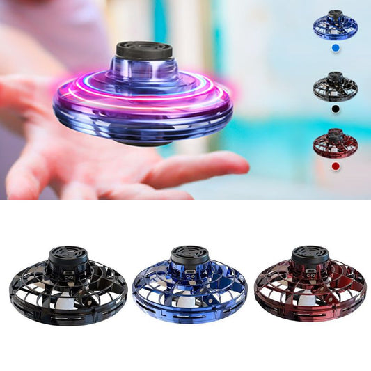 Interactive UFO Luminous Spinner Helicopter for Children